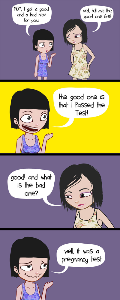 The Good News Bad News Jokes Comics And Cartoons by teluguone comedy